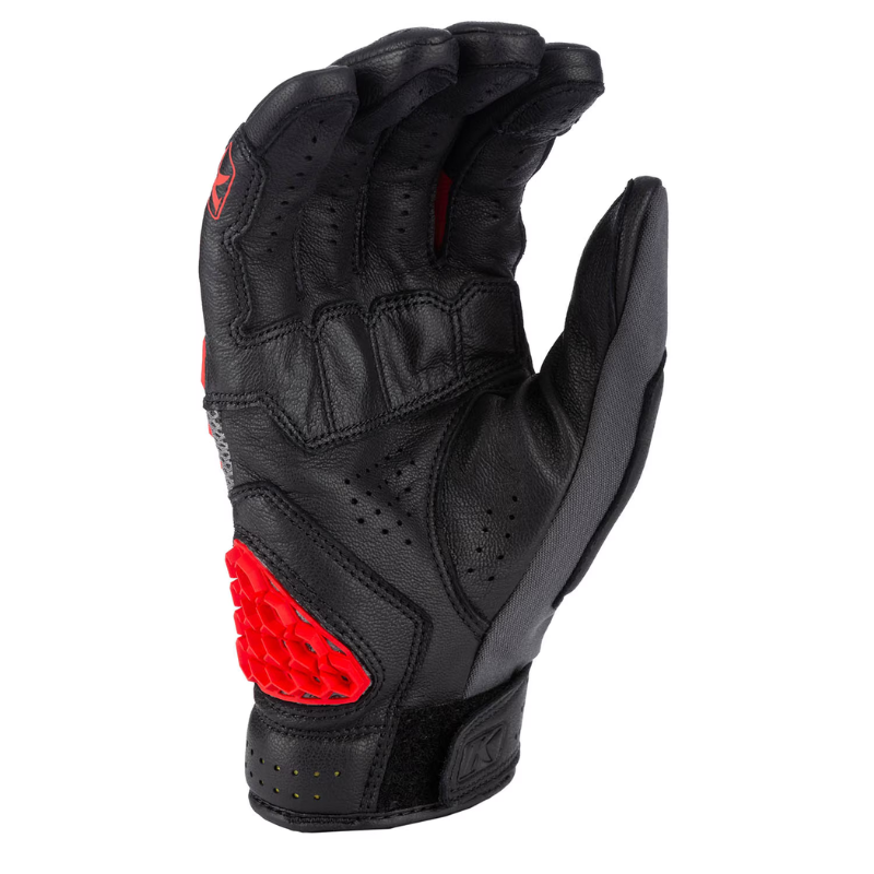 GUANTES DE MOTO KLIM BAJA S4 BLACK FIERY RED