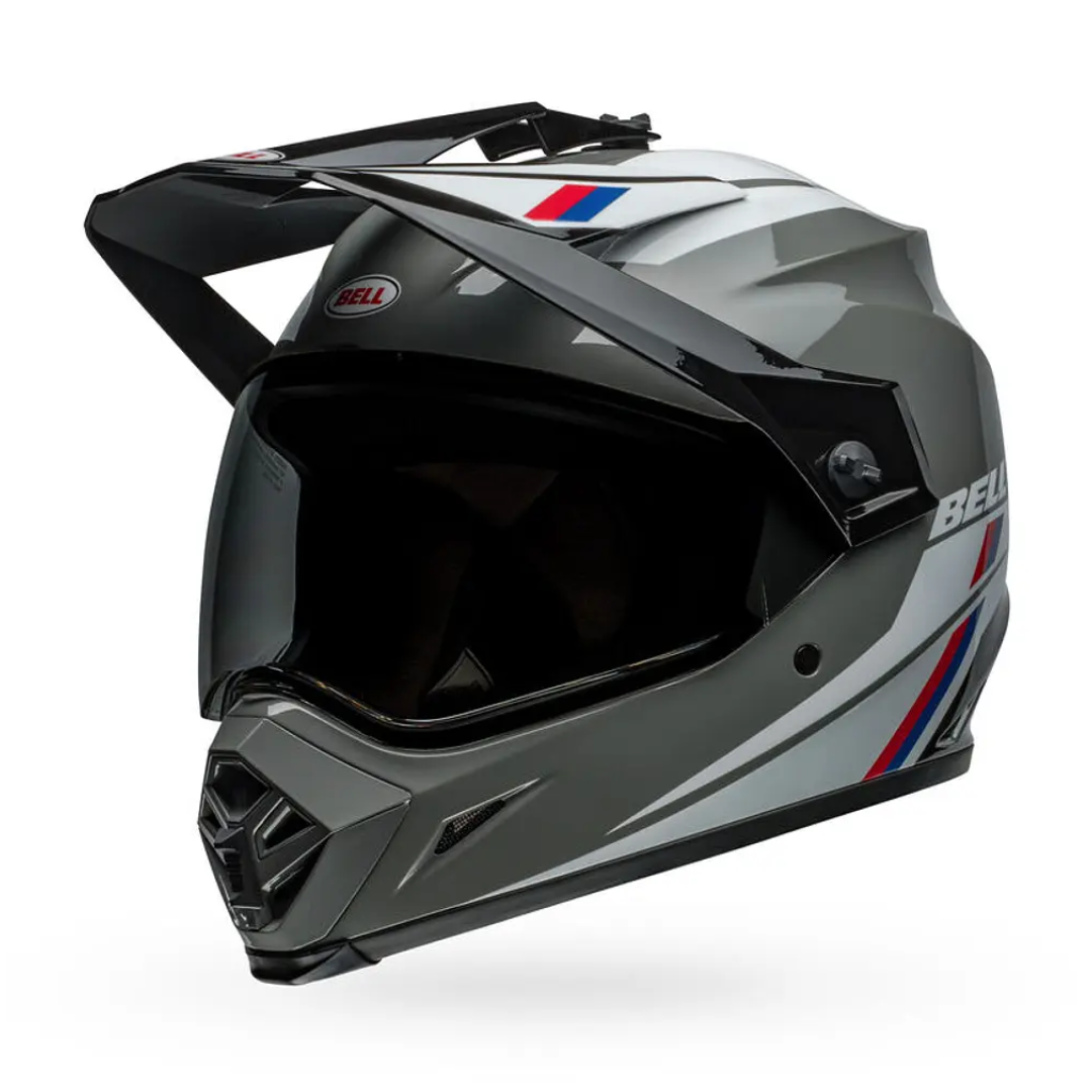 CASCO DE MOTO BELL MX-9  MIPS GRIS TROPHY