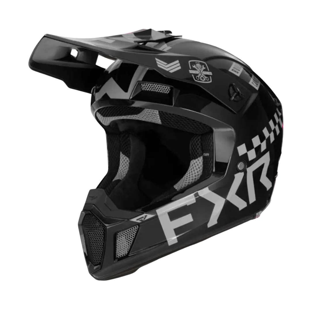 CASCO DE MOTO FXR CLUTCH GLADIATOR GRIS
