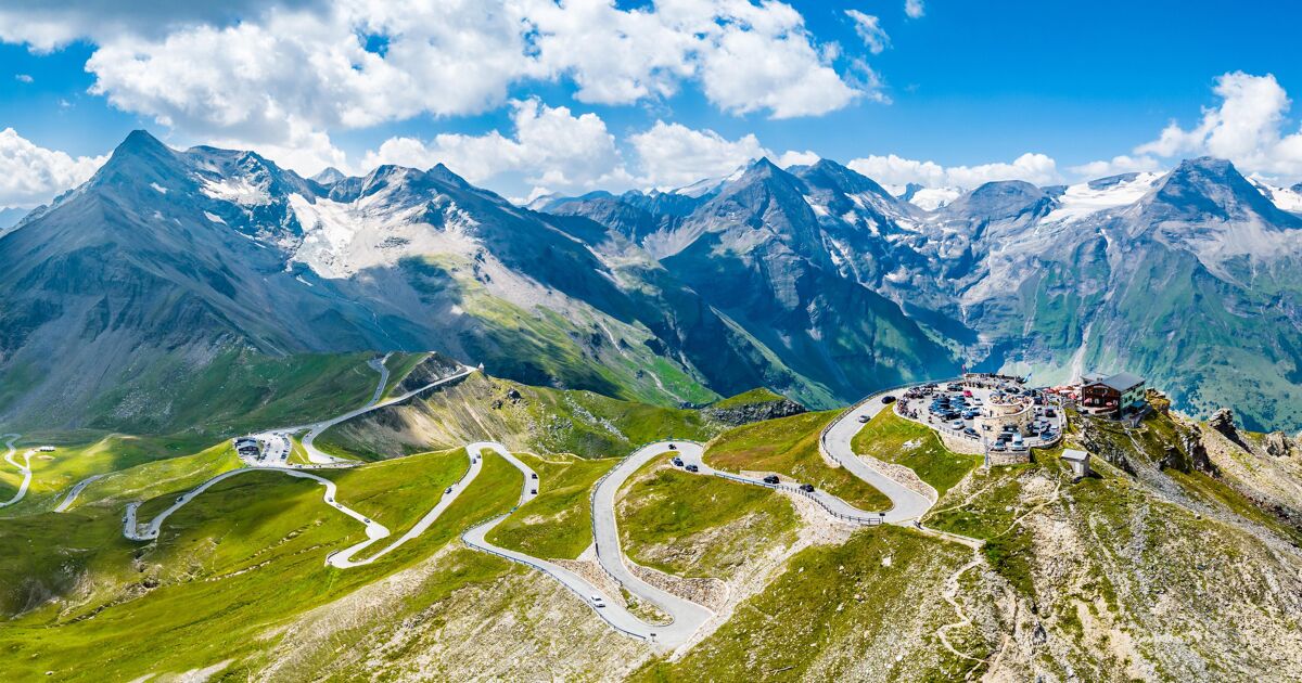 Paisaje de los Alpes europeos