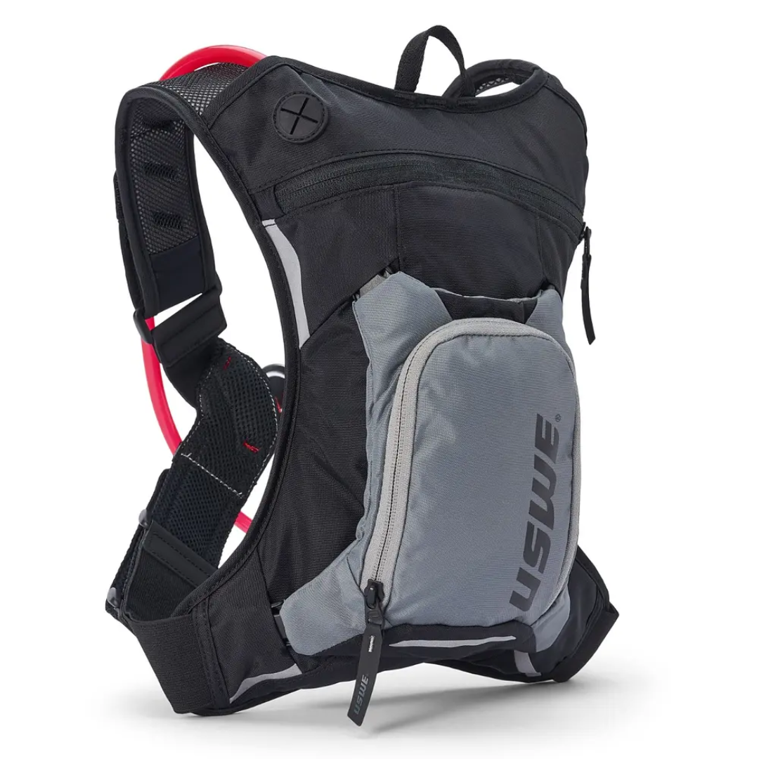 MOCHILA DE HIDRATACIÓN USWE MOTO HYDRO 3L NEGRA