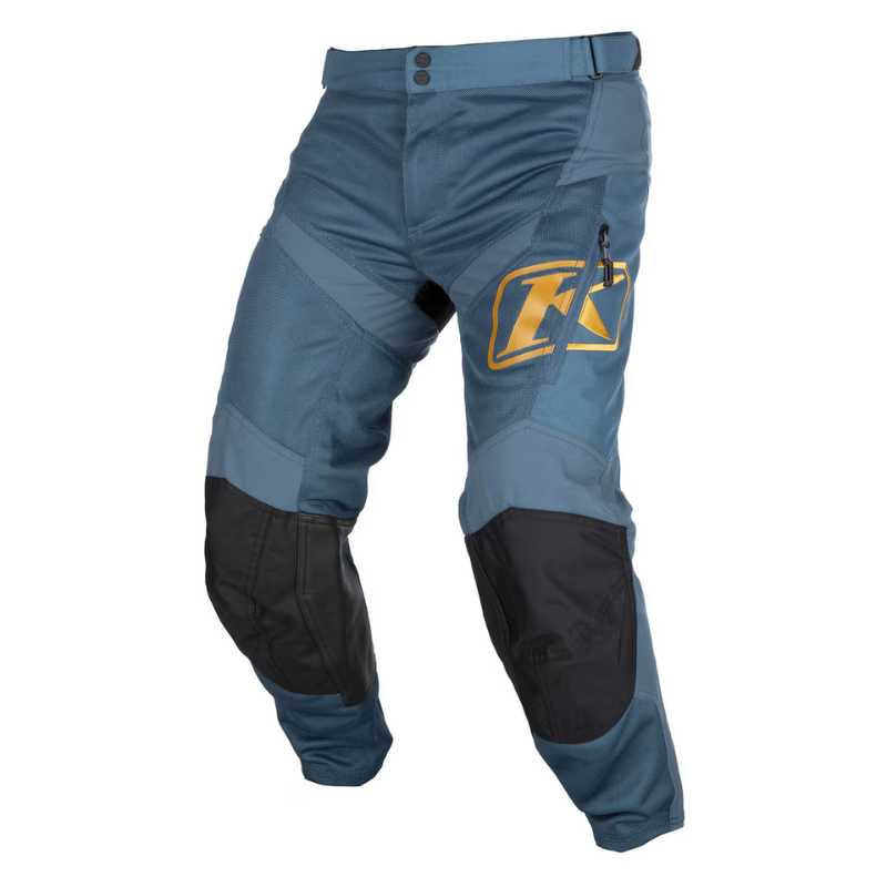 PANTALÓN DE MOTO KLIM MOJAVE PETROL GOLDEN BROWN INTERIOR BOTA