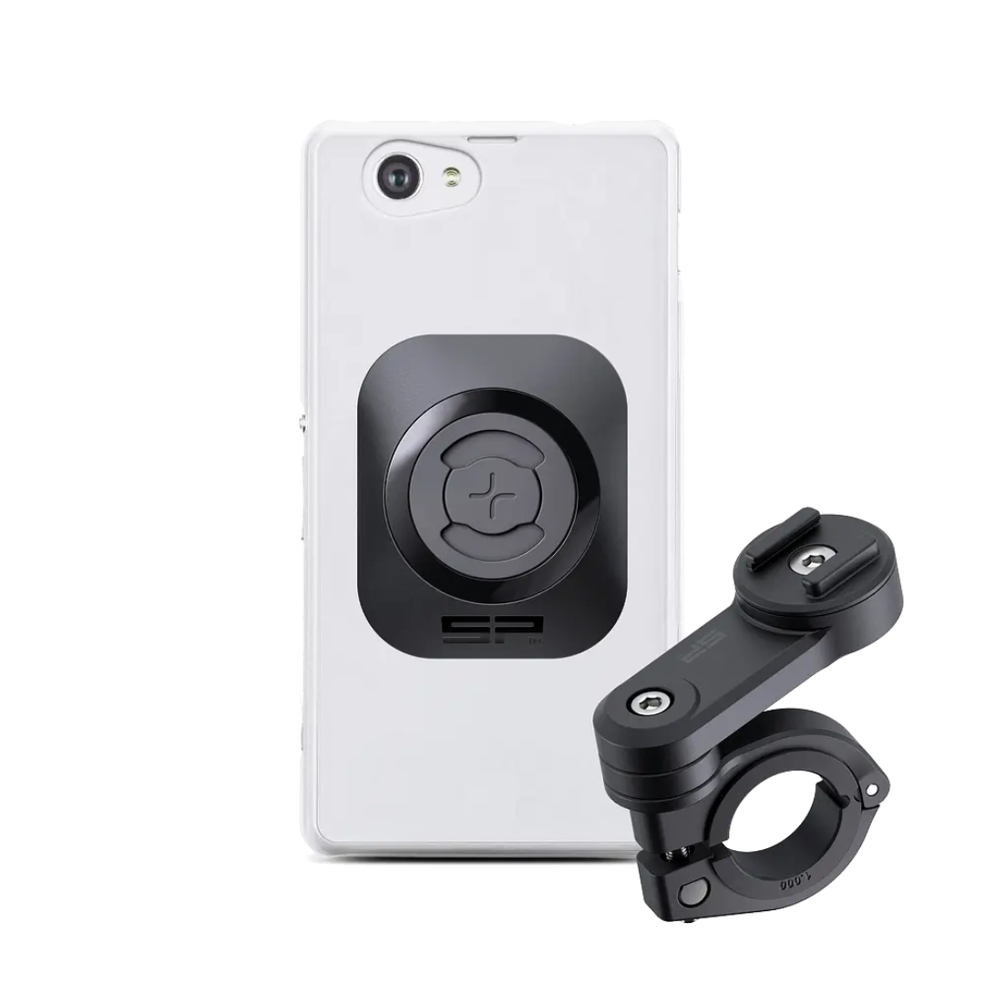 SOPORTE DE CELULAR PARA MOTO SP CONNECT MOUNT LT + STICKER UNIVERSAL