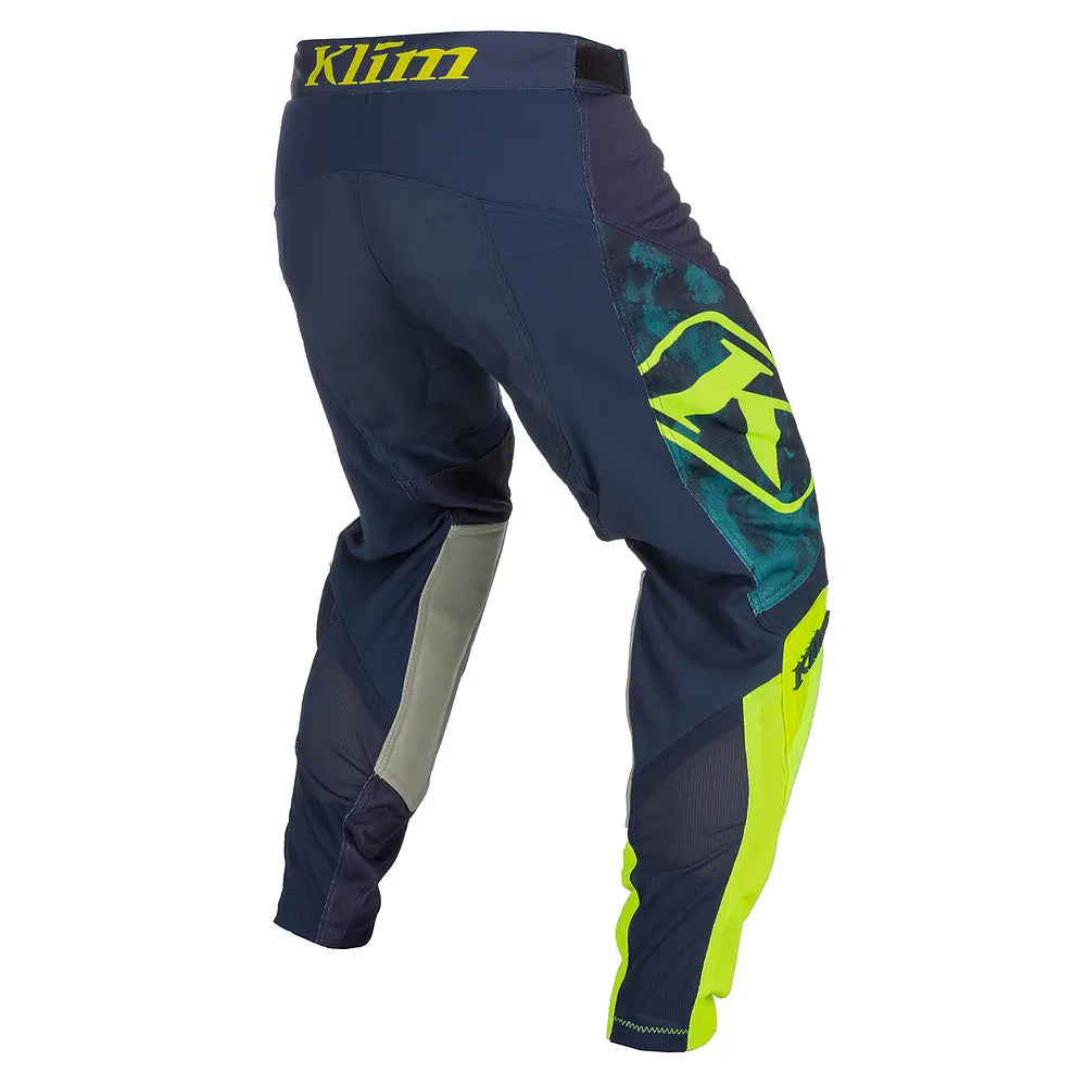 KLIM XC LITE CORROSION VIVID BLUE MOTORCYCLE PANTS