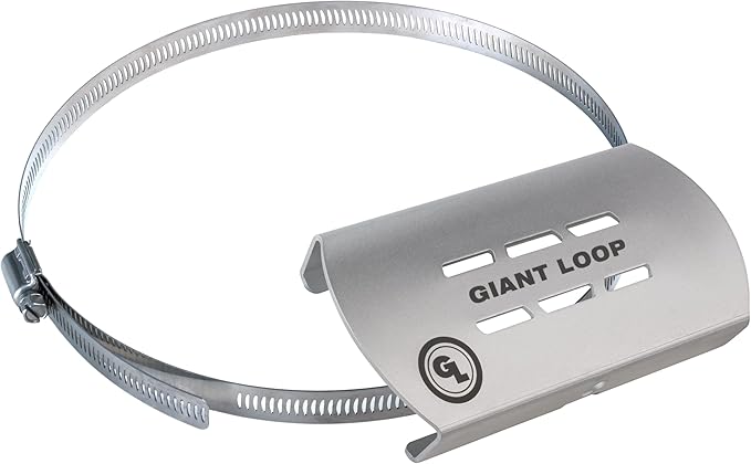 Thermal exhaust guard for Giant Loop saddlebags