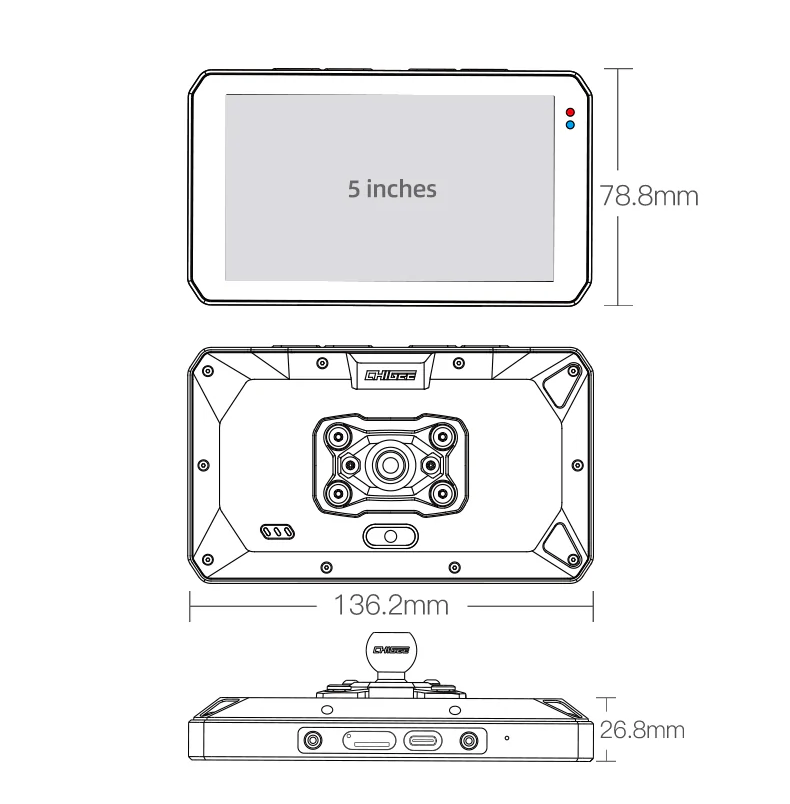 PANTALLA DE CONDUCCION INTELIGIENTE CHIGEE | AIO-5 PLAY