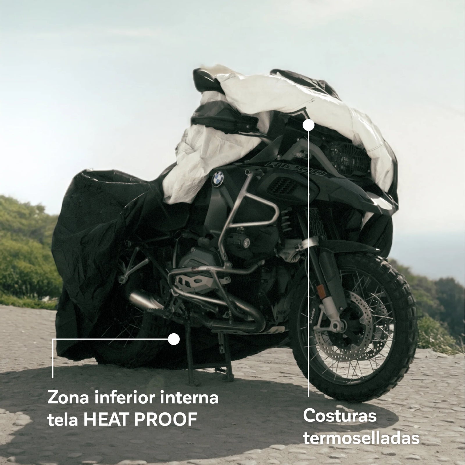 FUNDA PARA MOTO WAGEN COVERS IMPERMEABLE DELUXE
