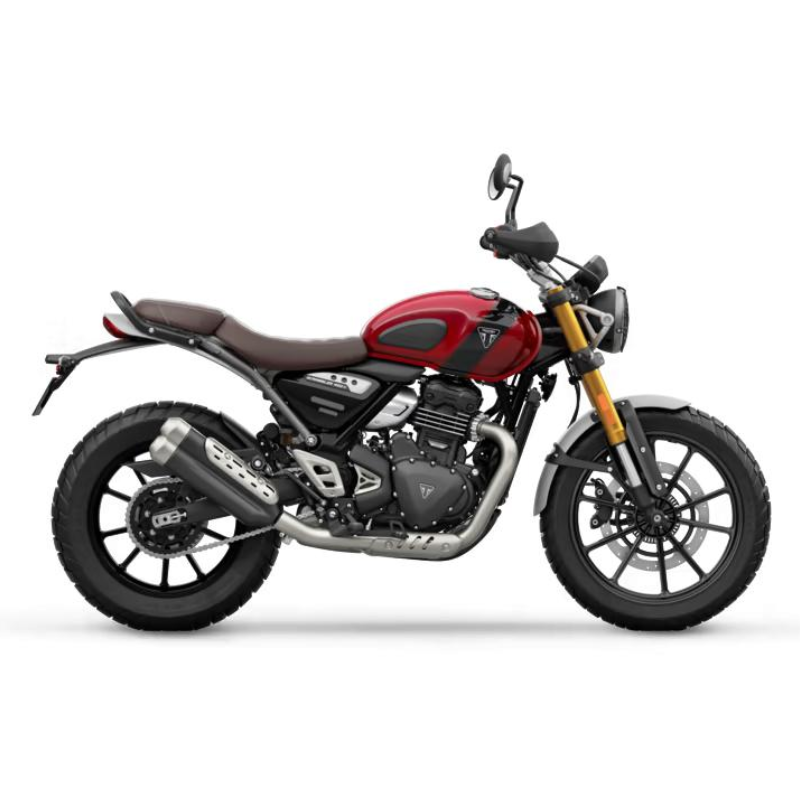 TRIUMPH SCRAMBLER 400 X CARNIVAL RED