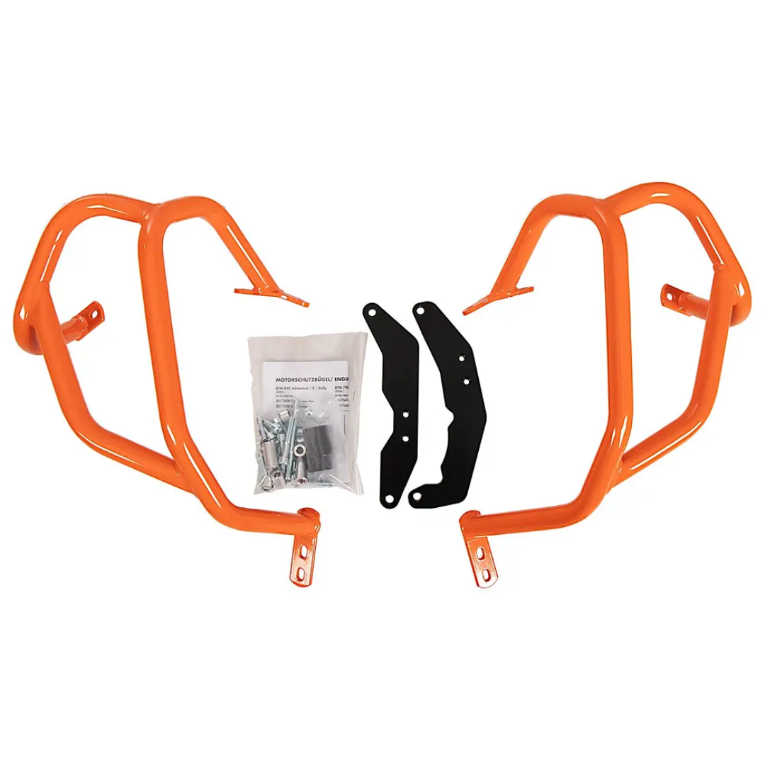 DEFENSA DE MOTOR KTM 790/890 ADV (2023->) NARANJA HEPCO & BECKER