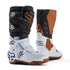 BOTAS DE MOTO FOX MOTION BLANCO / CAFÉ