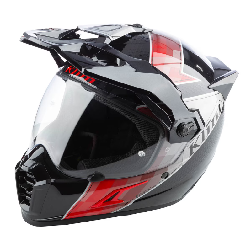 CASCO DE MOTO KLIM KRIOS PRO SPECTRUM BLACK - FIERY RED