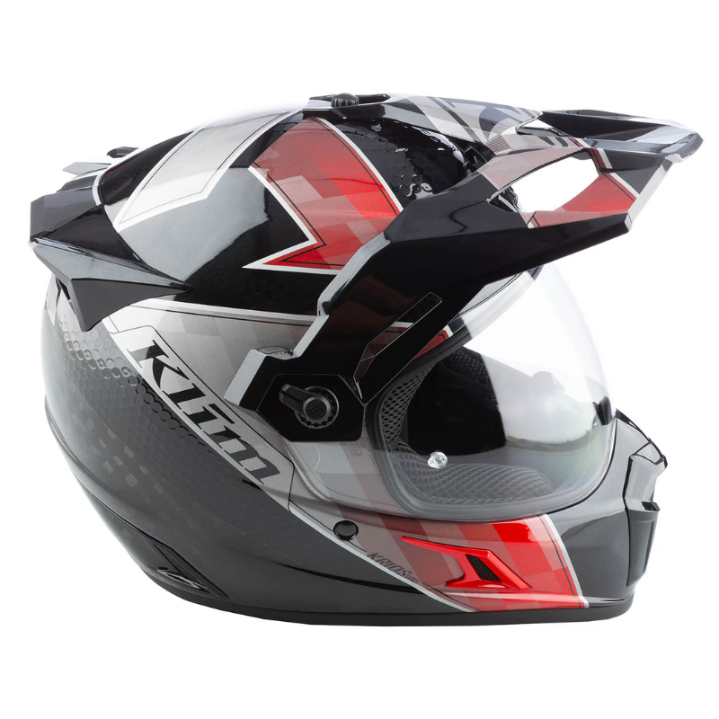 CASCO DE MOTO KLIM KRIOS PRO SPECTRUM BLACK - FIERY RED