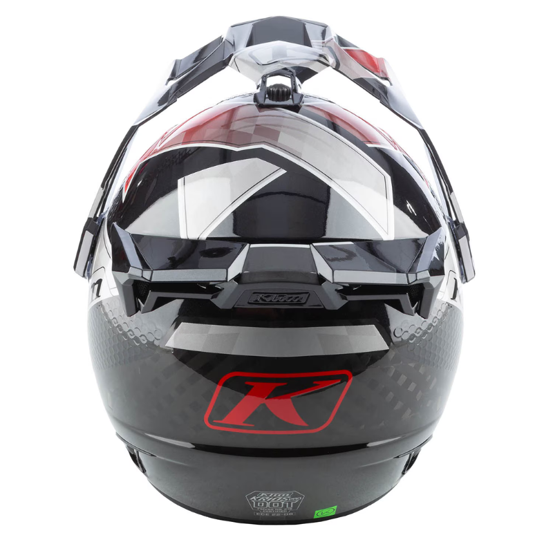 CASCO DE MOTO KLIM KRIOS PRO SPECTRUM BLACK - FIERY RED