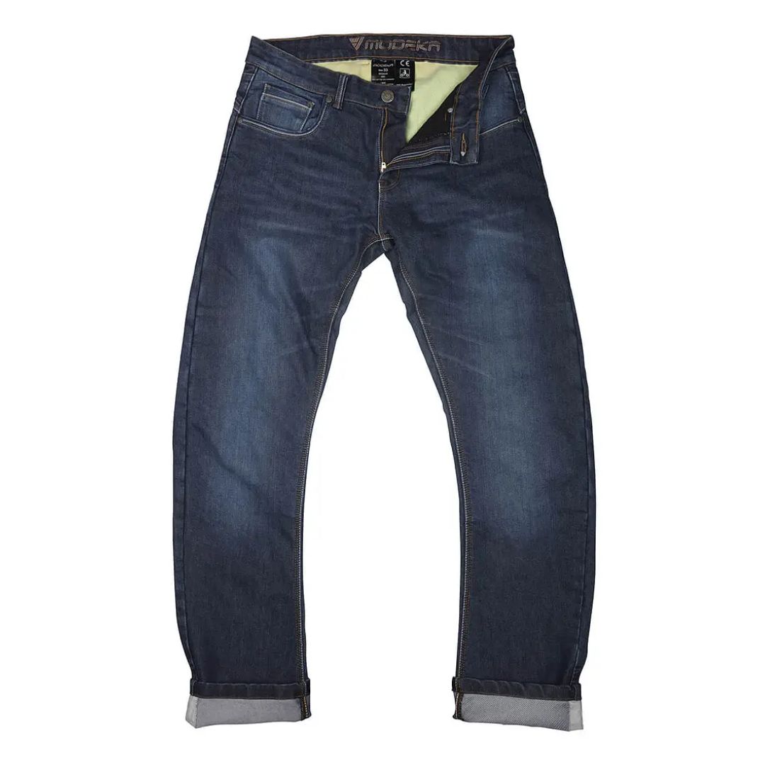 JEANS DE MOTO MODEKA NYLE COOL AZUL