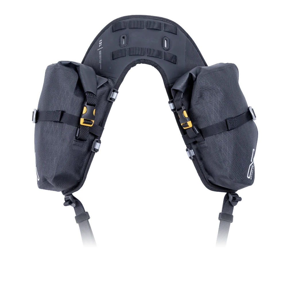 MOJAVI SADDLEBAG ZIP 12L GIANT LOOP REAR MOTORCYCLE PANNIER