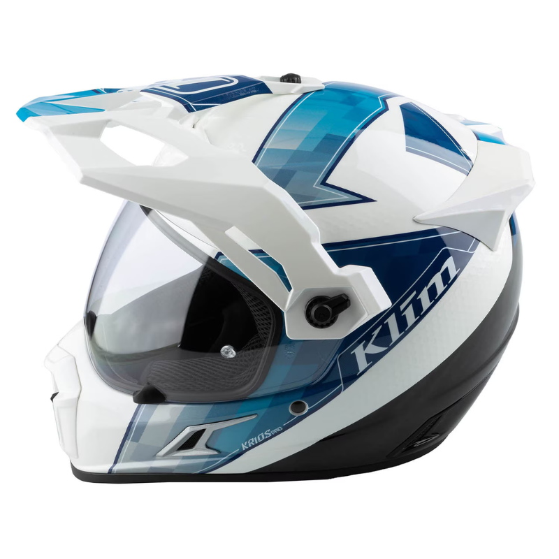 CASCO DE MOTO KLIM KRIOS PRO SPECTRUM WHITE - BLUE