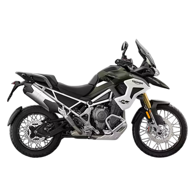TRIUMPH TIGER 1200 RALLY PRO MATT KHAKI GREEN