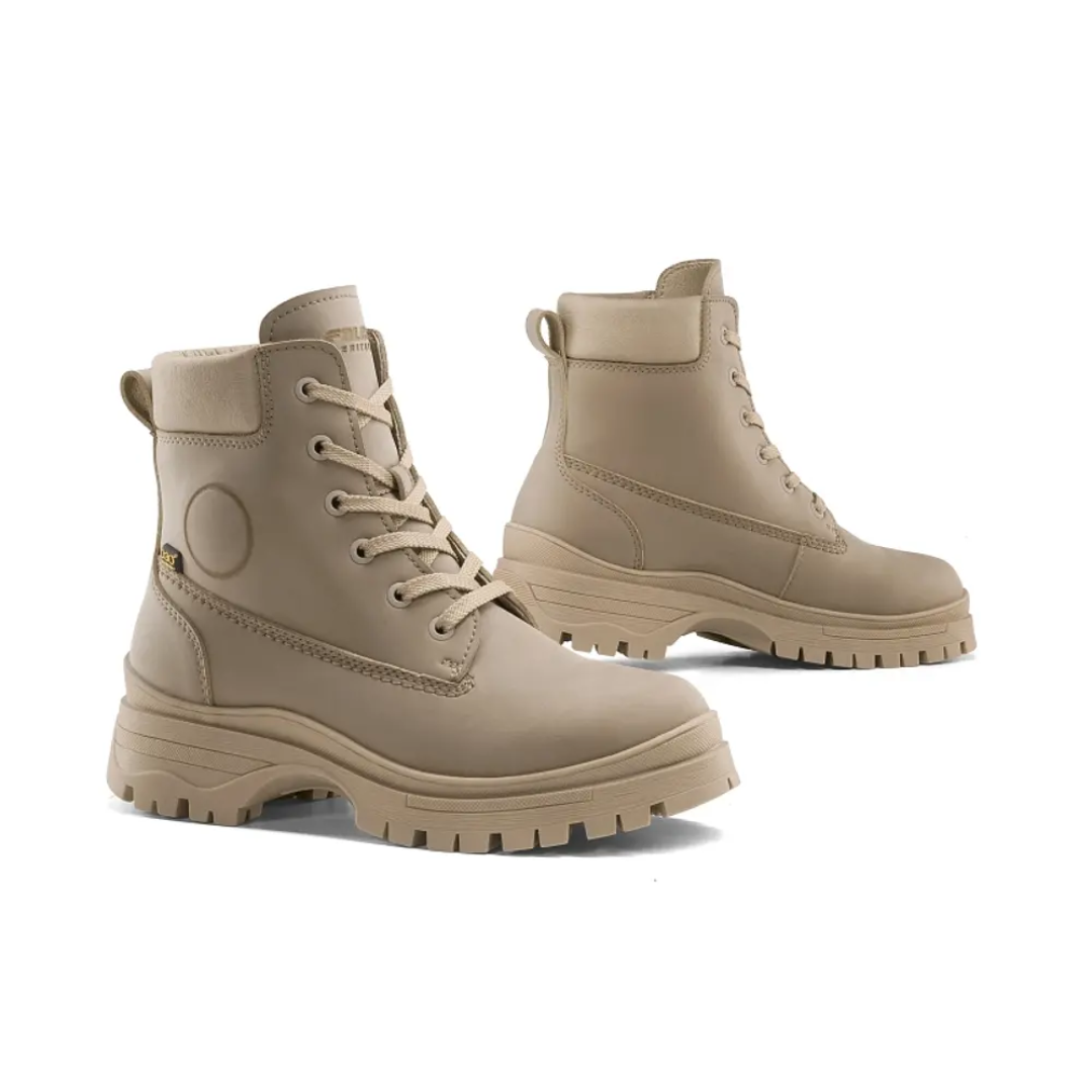 ZAPATILLAS DE MOTO MUJER FALCO ZARAH CAMEL