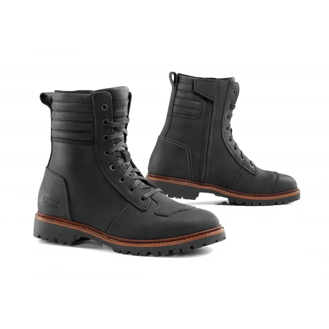 ZAPATO DE MOTO FALCO ROOSTER NEGRO