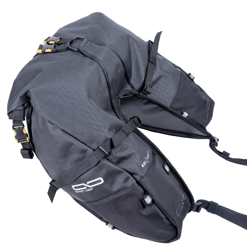 ALFORJA MOTO TRASERA COYOTE SADDLEBAG GIANT LOOP 39L