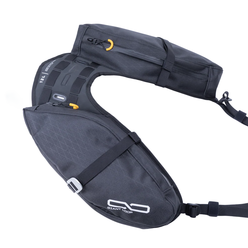 ALFORJA TRASERA PARA MOTO MOJAVI SADDLEBAG ZIP 12L GIANT LOOP