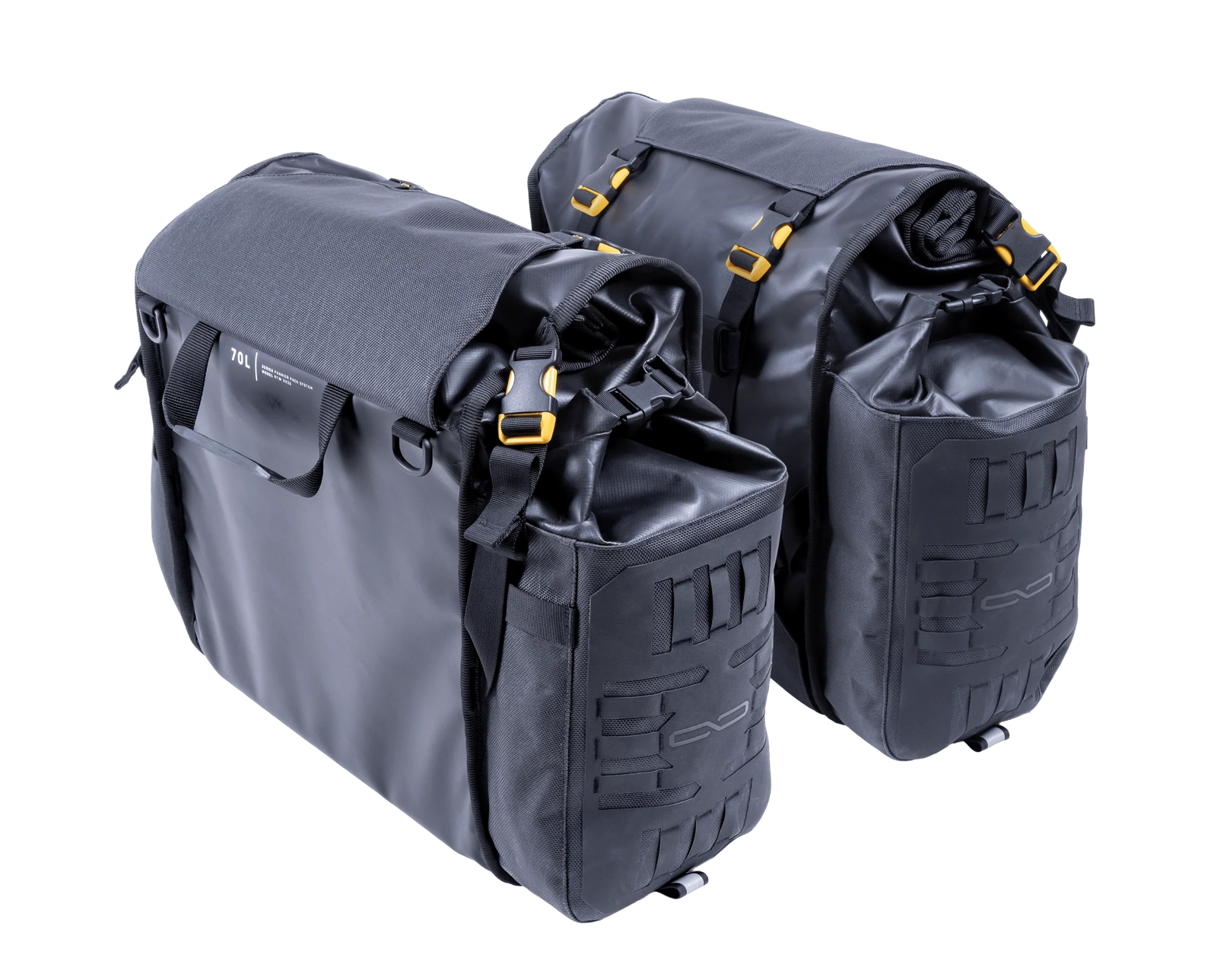 GIANT LOOP ROUND THE WORLD PANNIERS™ MOTORCYCLE SADDLEBAGS 90L
