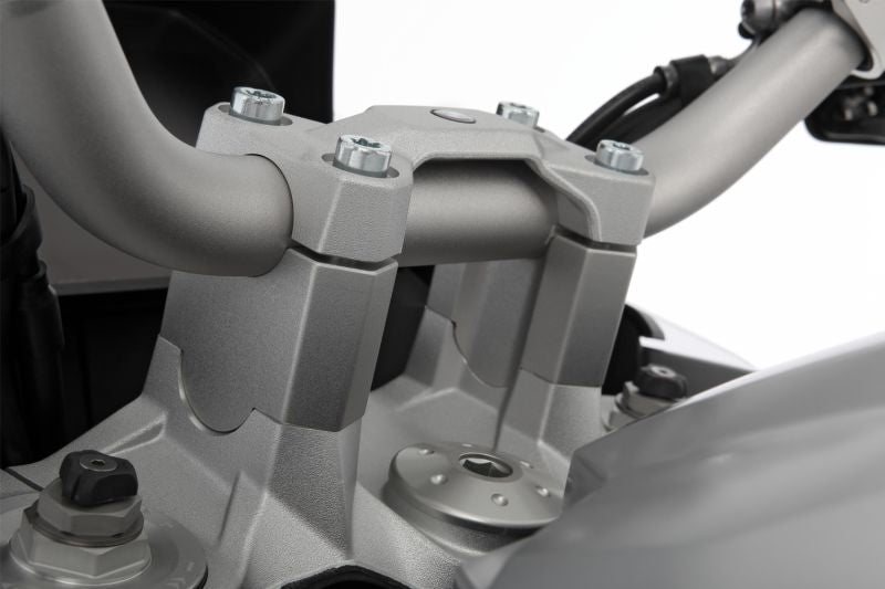 ALZA MANUBRIO ERGO PRO 40 MM WUNDERLICH + KIT DE TORNILLOS PARA NAVEGADOR COMPATIBLE CON BMW F 850 GS Y F 900 GS