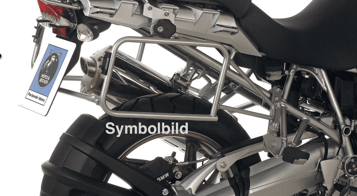 ANCLAJE MALETAS LATERALES PARA BMW R 1200 GS (2008-2012) INOX HEPCO & BECKER
