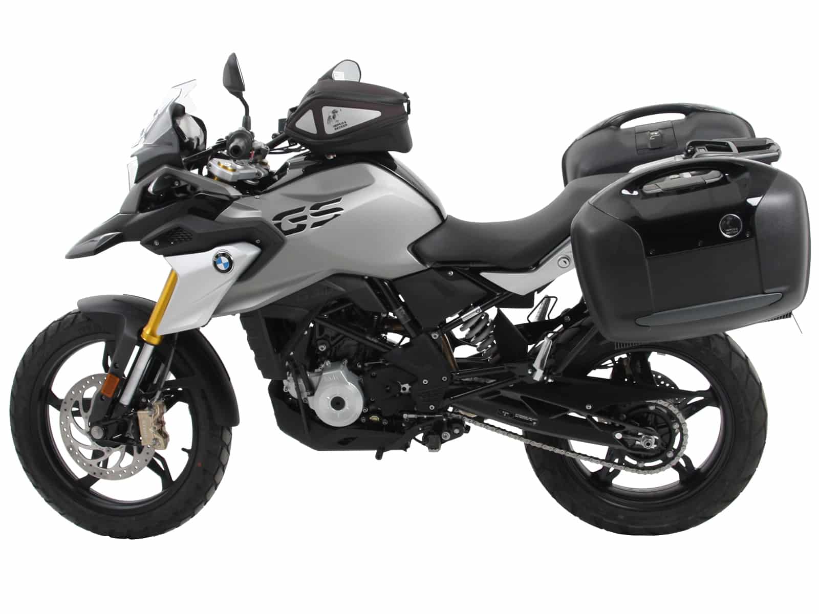 ANCLAJE MALETAS LATERALES PARA BMW G310GS (2017-2019) NEGRO HEPCO & BECKER
