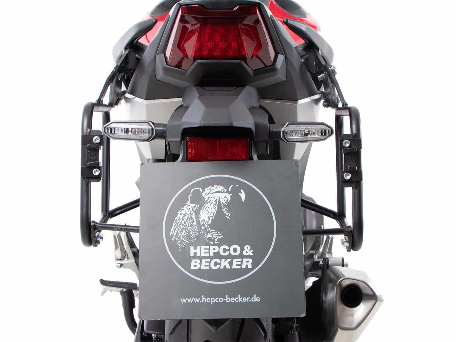 ANCLAJE MALETAS LATERALES PARA HONDA NC 750 X/DCT (2021-) NEGRO HEPCO & BECKER