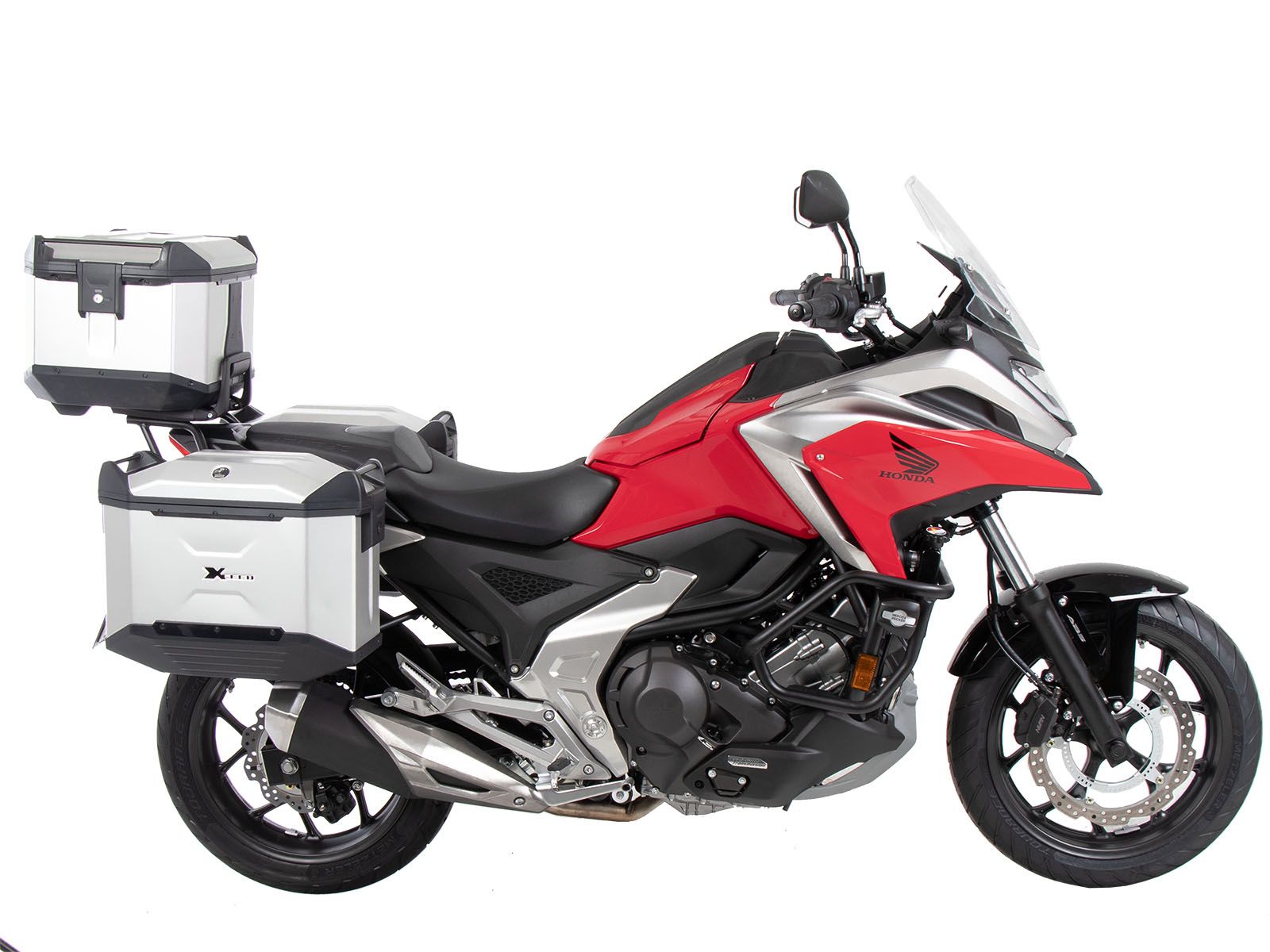 ANCLAJE MALETAS LATERALES PARA HONDA NC 750 X/DCT (2021-) NEGRO HEPCO & BECKER