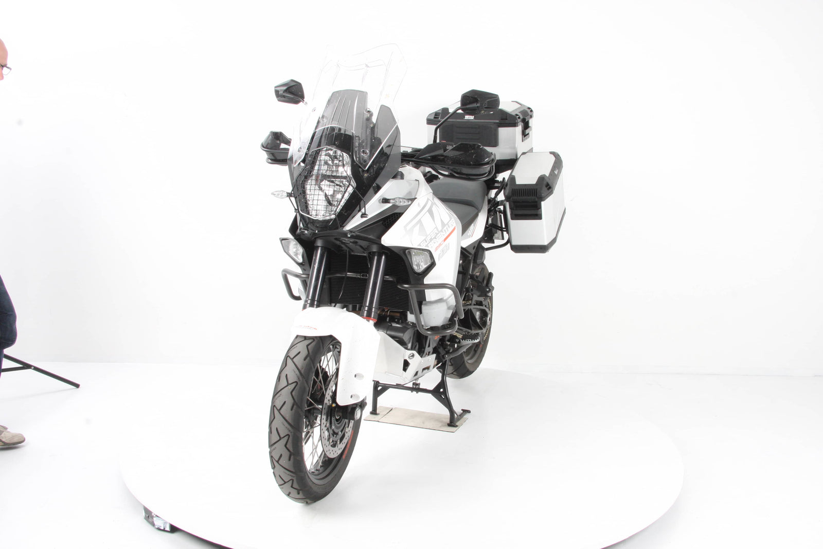 ANCLAJE MALETAS LATERALES PARA KTM 1290 SUPER ADVENTURE (2015-2020) NEGRO HEPCO & BECKER