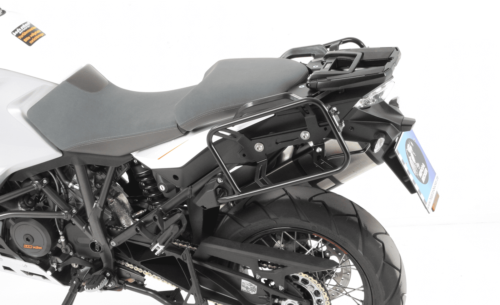 ANCLAJE MALETAS LATERALES PARA KTM 1290 SUPER ADVENTURE (2015-2020) NEGRO HEPCO & BECKER