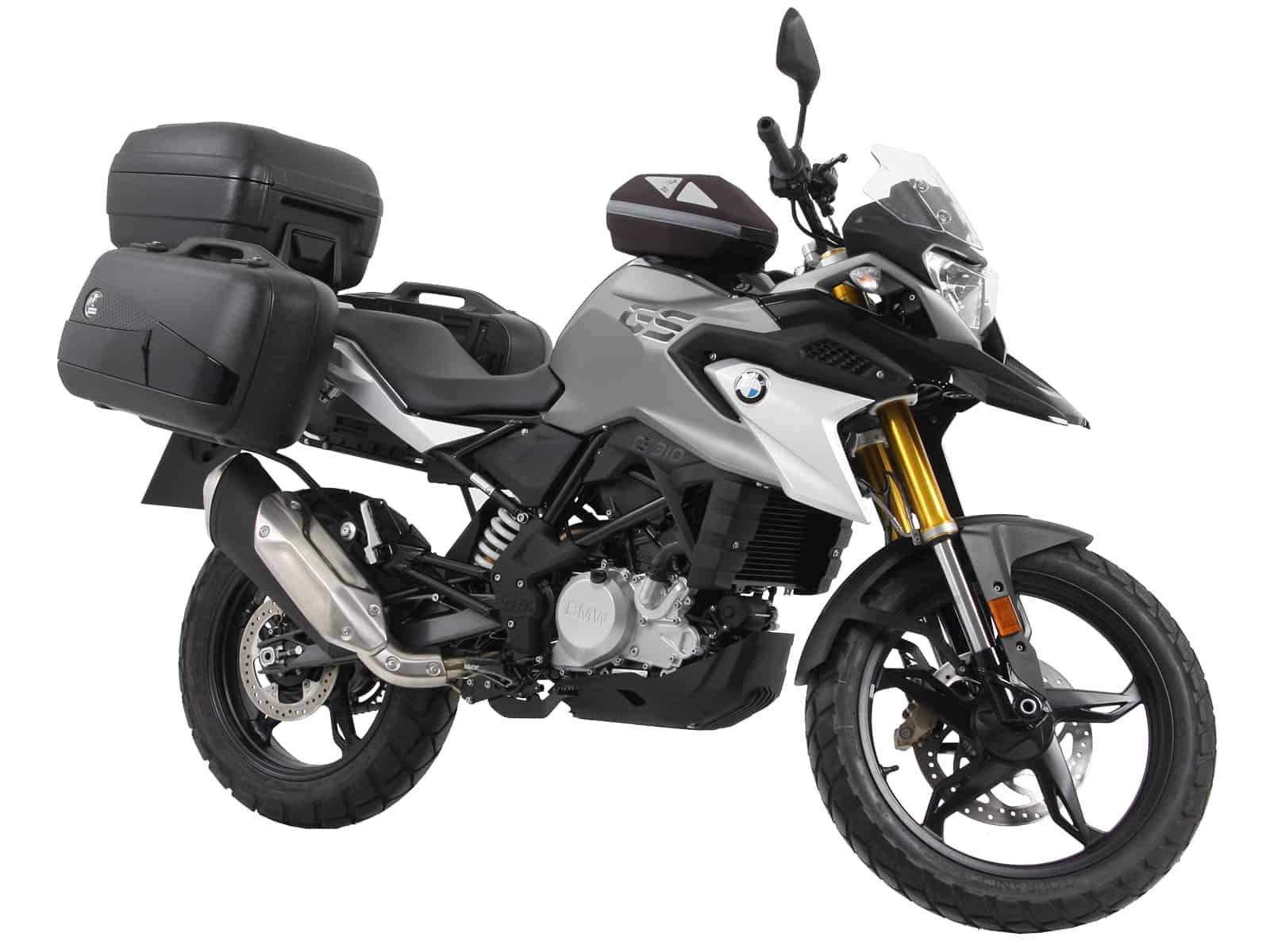 ANCLAJE MALETAS LATERALES PARA BMW G310GS (2017-2019) NEGRO HEPCO & BECKER