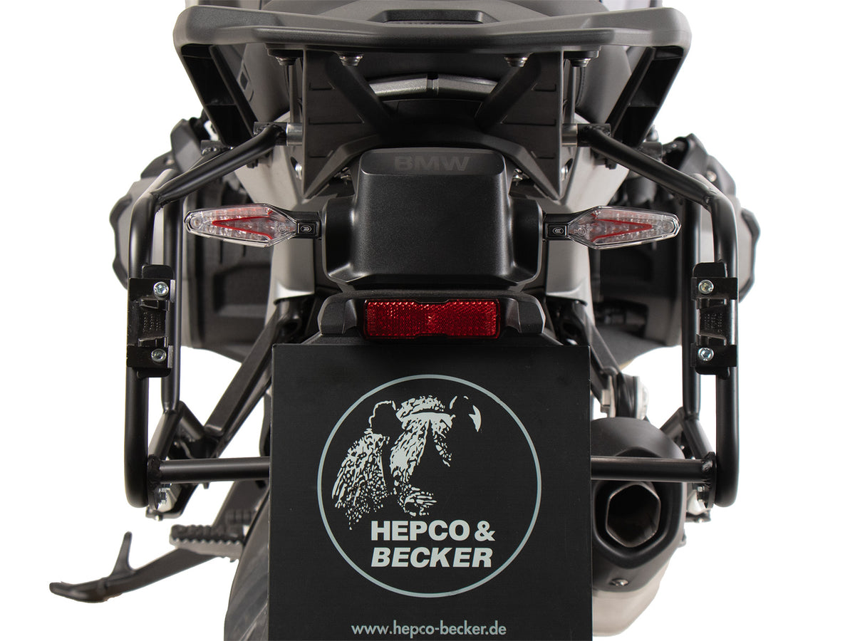 ANCLAJE MALETAS LATERALES FIJO HEPCO&BECKER NEGRO BMW R 1300 GS 2023-2026