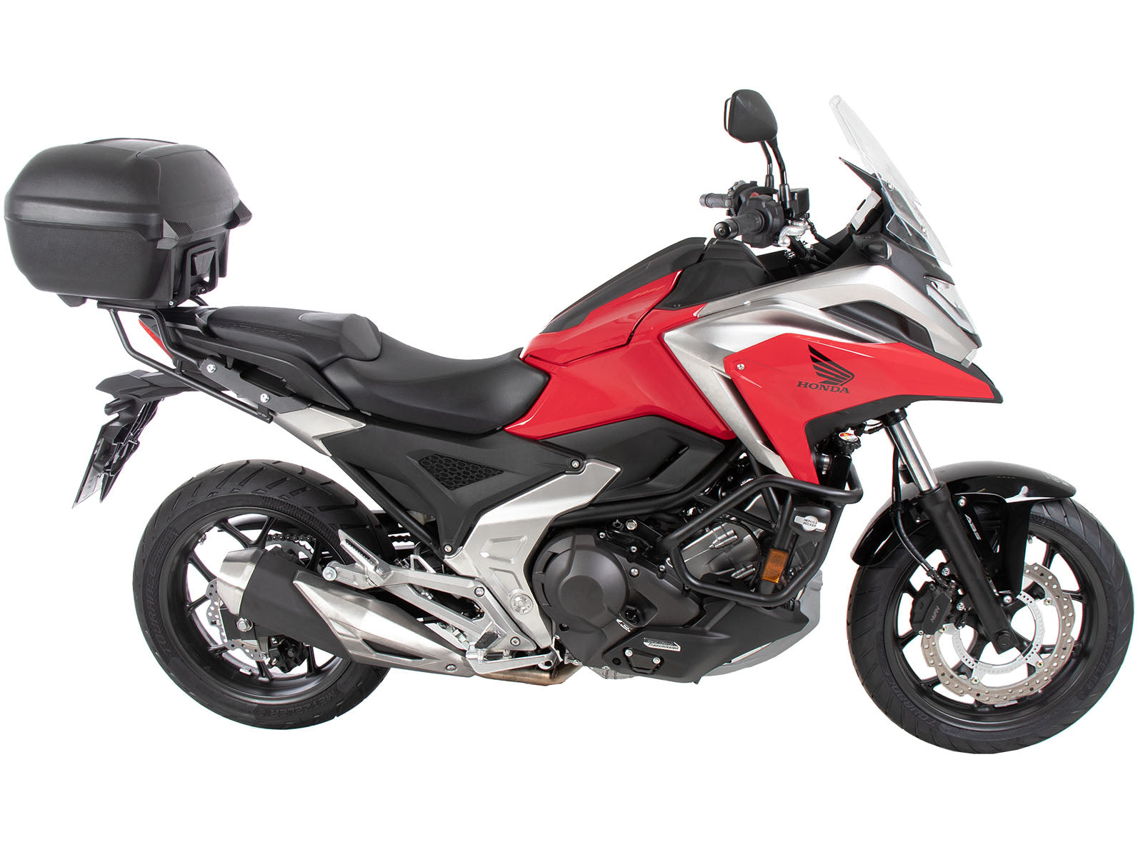 SOPORTE TOPCASE PARA HONDA NC 750 X / DCT (2021-) NEGRO HEPCO & BECKER