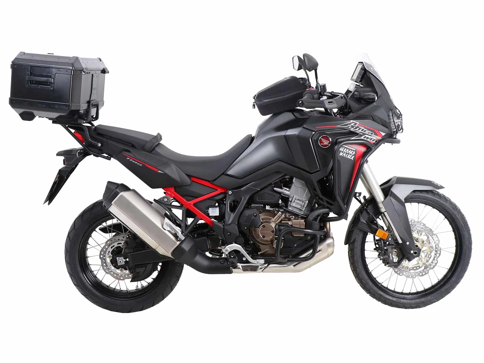 SOPORTE TOPCASE PARA HONDA CRF 1100 L AFRICA TWIN (2019-2021) NEGRO HEPCO & BECKER