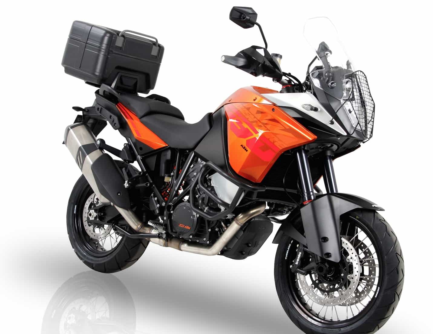 SOPORTE TOPCASE PARA KTM 1290 SUPER ADVENTURE (2015-2020) NEGRO HEPCO & BECKER