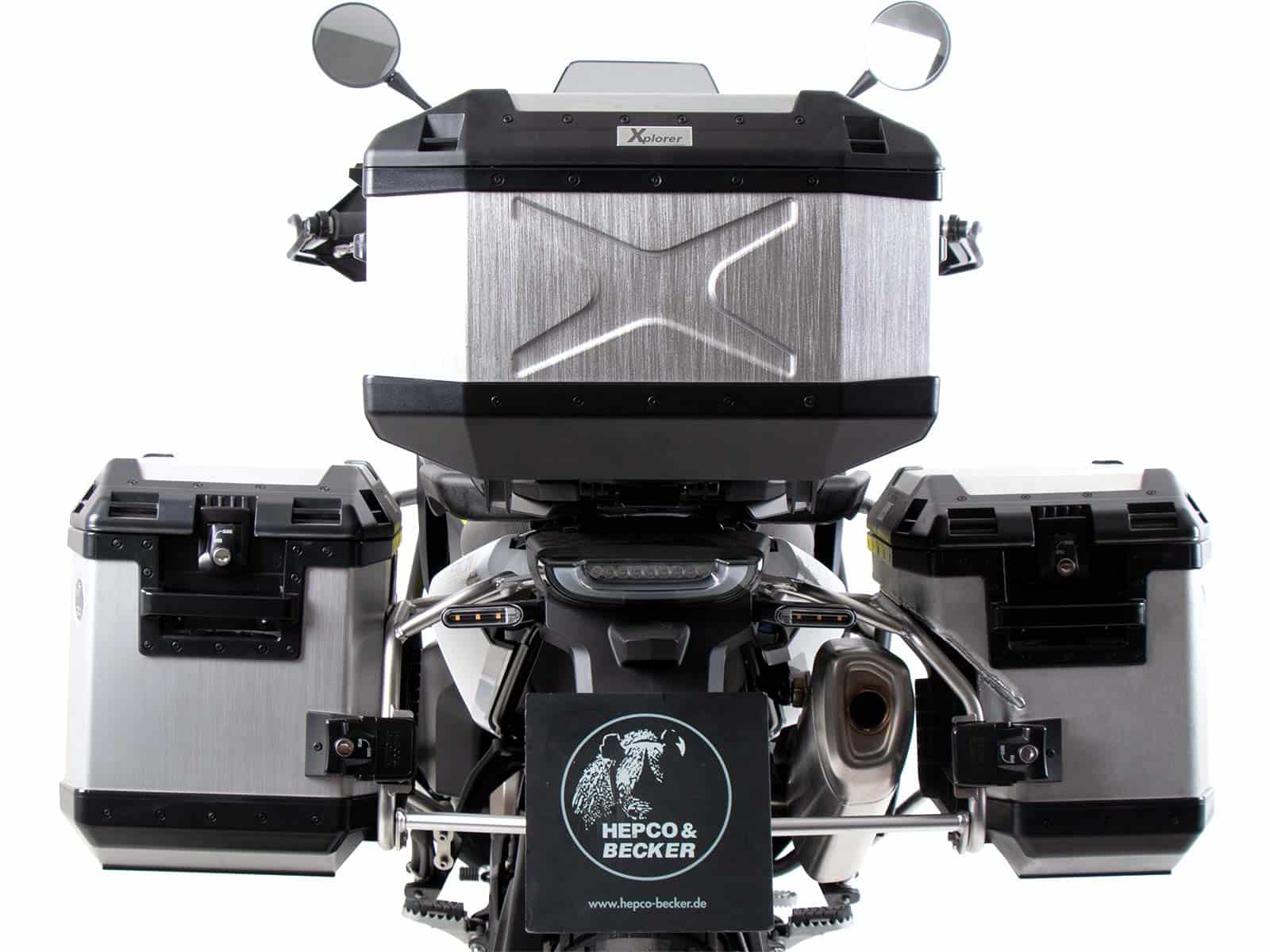 SOPORTE TOPCASE PARA HUSQVARNA 901 / EXPEDITION 2022> NEGRO HEPCO & BECKER