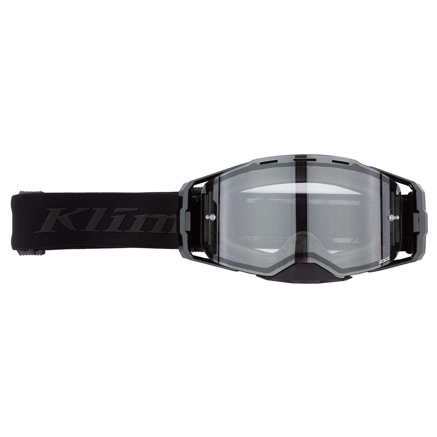 ANTIPARRAS DE MOTO KLIM EDGE OFF-ROAD | STEALTH BLACK CLEAR LENS