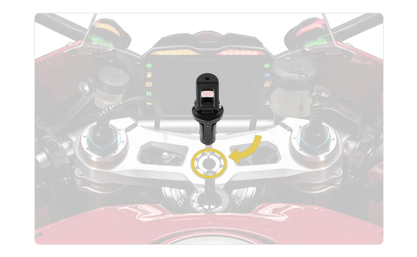 SOPORTE DE VASTAGO DE HORQUILLA CHIGEE PARA AIO-5 y AIO-6