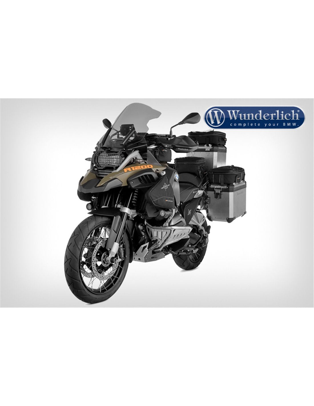 WUNDERLICH BAGS FOR BMW R 1200 GS LC ADVENTURE CRASH BARS (2014-)