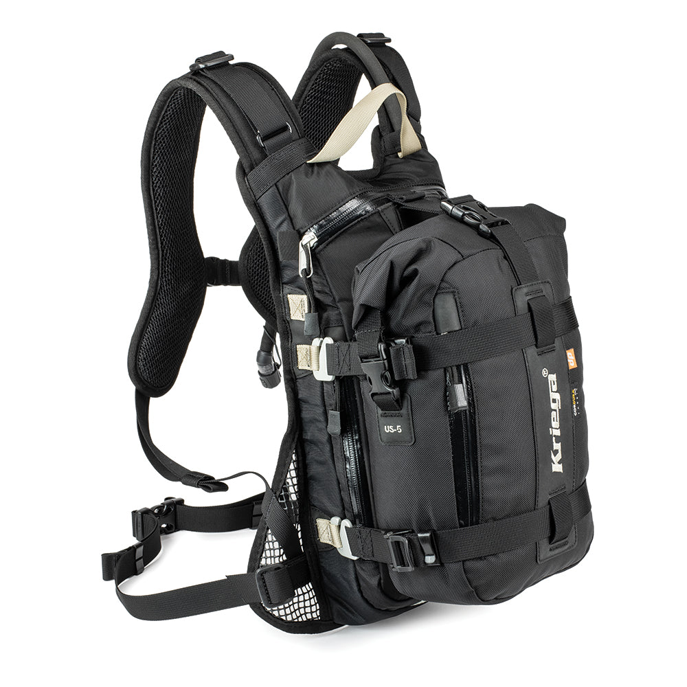 BOLSO IMPERMEABLE PARA MOTO 5L KRIEGA US-5 DRYPACK
