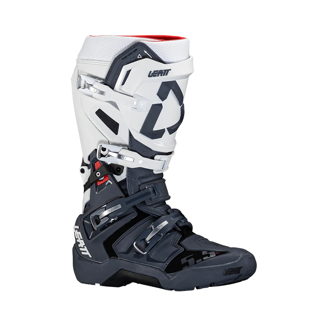 BOTAS DE MOTO LEATT FLEXLOCK ENDURO 5.5 BLANCAS