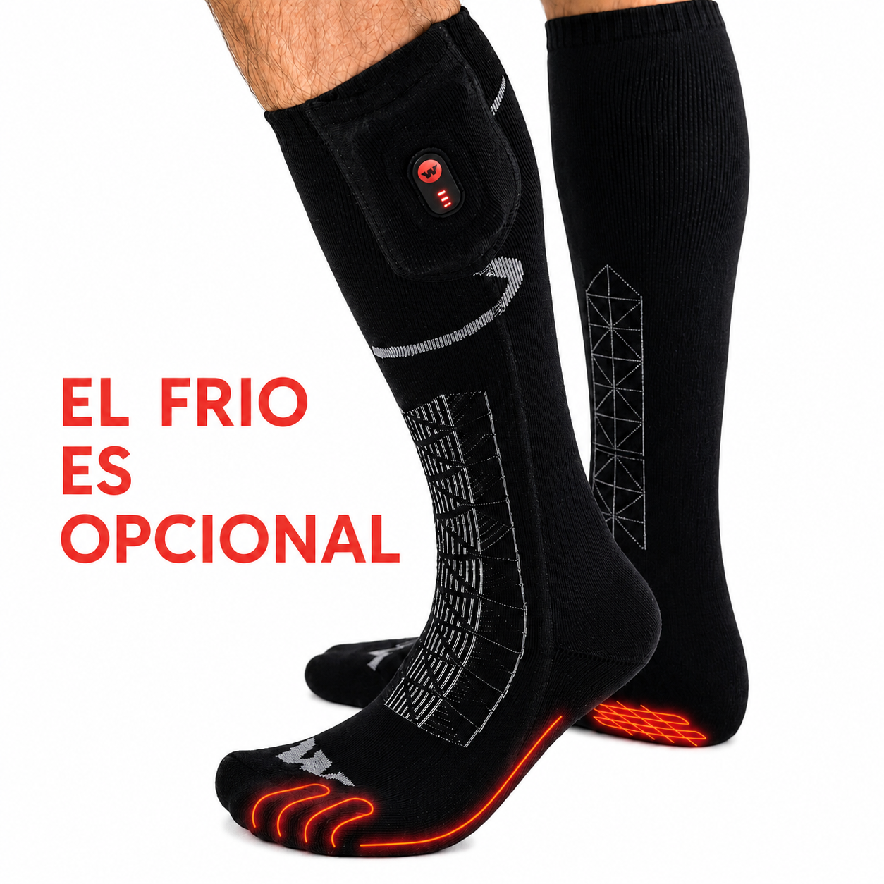 CALCETINES TÉRMICOS CALEFACCIONADOS CON BATERÍA WANDERWARM