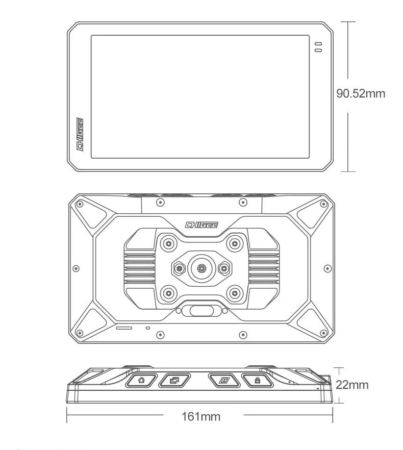 PANTALLA DE CONDUCCION INTELIGIENTE CHIGEE | AIO-6 MAX