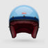 CASCO DE MOTO BELL CUSTOM 500 AZUL
