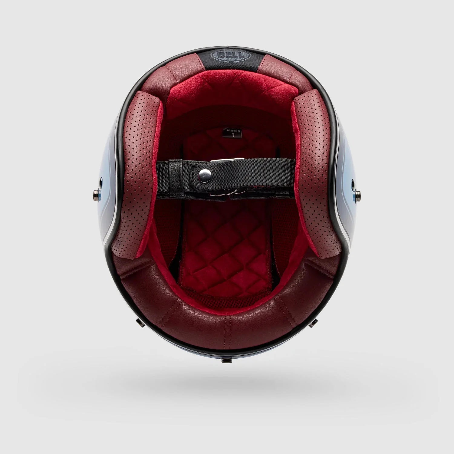 CASCO DE MOTO BELL CUSTOM 500 AZUL