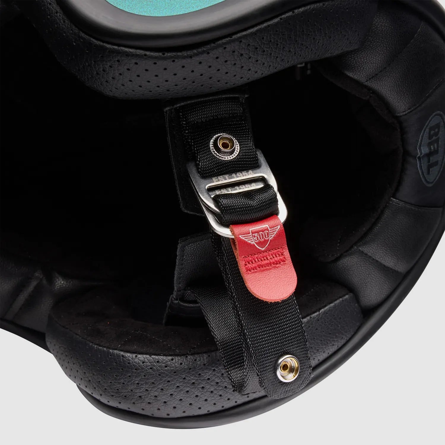 CASCO DE MOTO BELL CUSTOM 500 VERDE