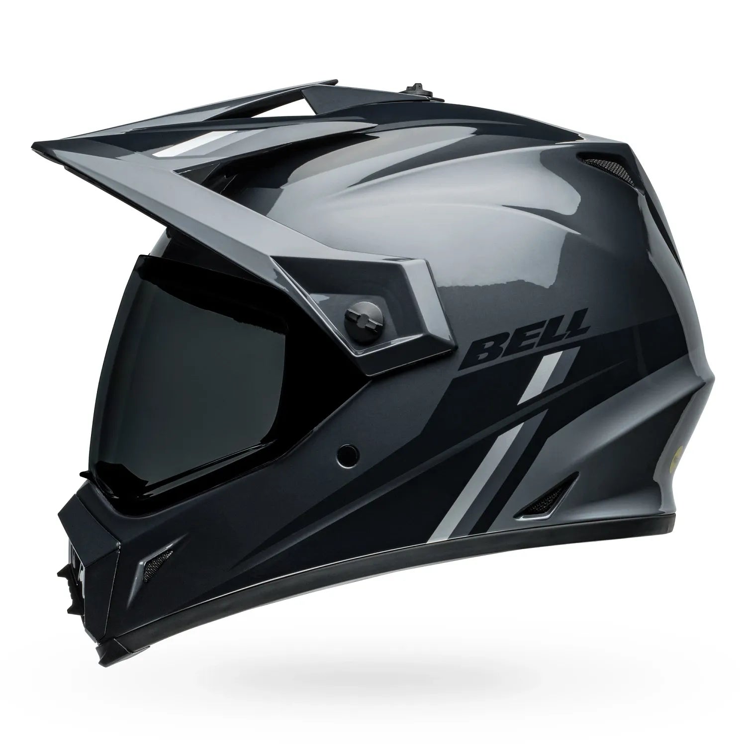 CASCO DE MOTO BELL MX9 ADVENTURE MIPS ALPINE CHARCOAL SILVER